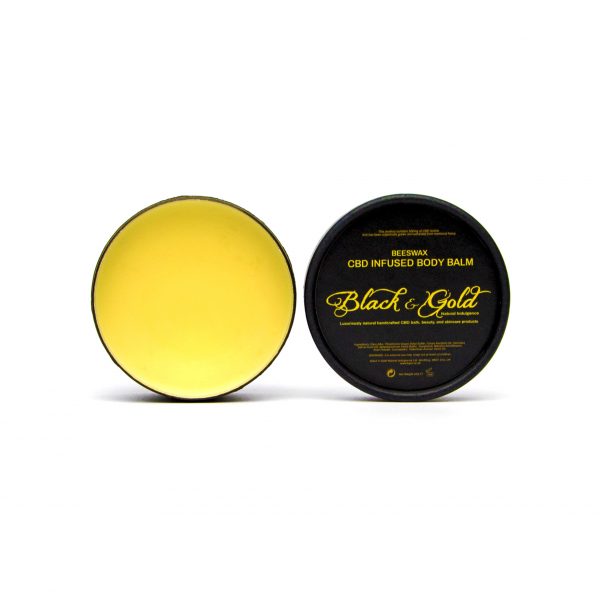 Black & Gold Natural Indulgence CBD Beeswax Body Balm