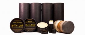 Beauty Products: CBD Cosmetics: Black & Gold Natural Indulgence - Luxuriously pampering