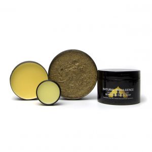 Black & Gold Natural Indulgence CBD Skincare Gift Set