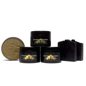 Black & Gold Natural Indulgence CBD Skincare Products - CBD Benefits
